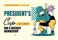 Tрадиционен турнир „Президентска Купа“ за закриване на сезона в Пирин Голф & Кънтри Клуб