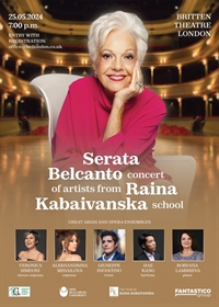 Школата на Райна Кабаиванска ще има концерт в Лондон за 24 май 