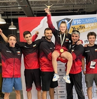 За първи път българка е световна шампионка в спортното катерене За първи път българка е световна шампионка в спортното катерене