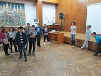 Занимания за учениците от СУИЧЕ  Св. Климент Охридски”- Благоевград в музея