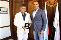  Дистрикт гуверньора на Ротари България на среща при кмета на Банско 