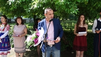 Кметът Иван Грънчаров поздрави абитуриентите на Луковит