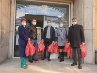 Дарение за медиците на първа линия в Общинската болница във Велинград 