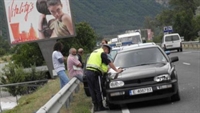 4 коли се нанизаха във верижна катастрофа в Благоевград