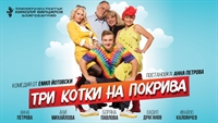 С парашут на хитовата комедия „Три котки на покрива” в Драматичен театър – Благоевград 