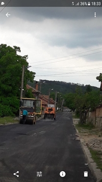 Община Мирково ипродължава рехабилитацията на част от уличната мрежа